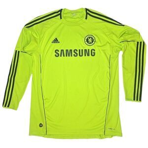 Chelsea 2010 2011 Goalkeeper Green Football Shirt Soccer Jersey Adidas P95853 XL